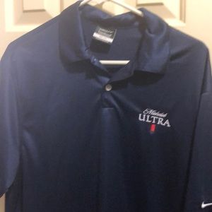 Men’s med Nike Dri-Fit golf shirt